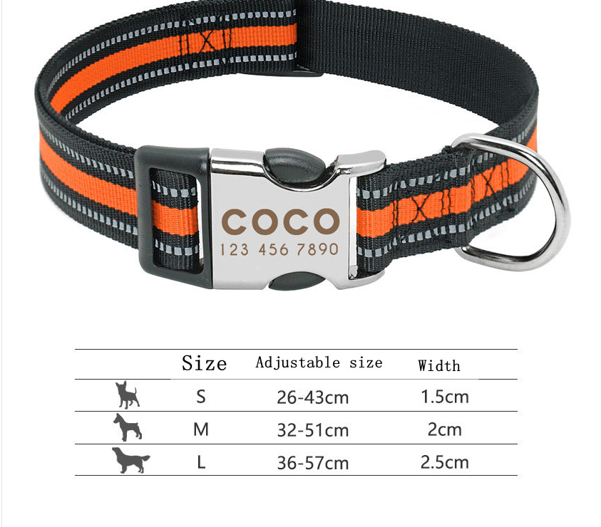 Dog Pet Supplies Collars Glow At Night - The Pet Supply Store 