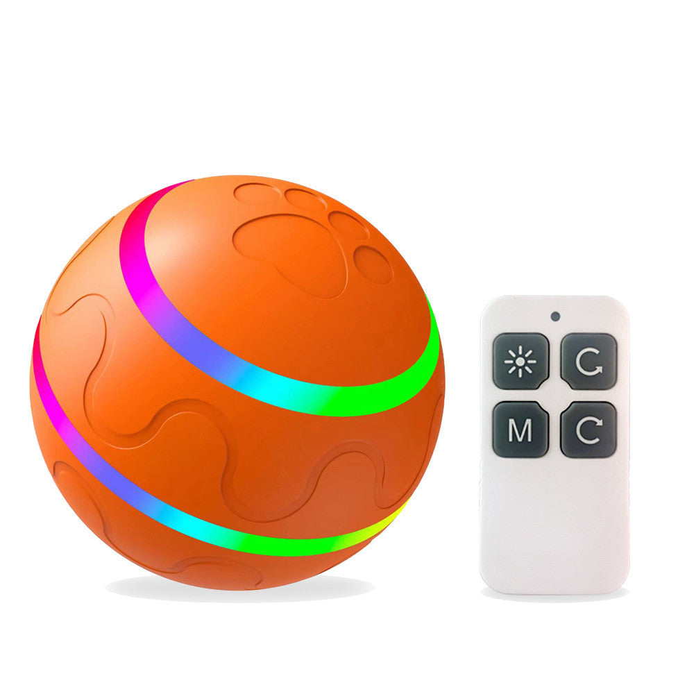 Pet New Cat Wicked Ball Toy Intelligent Ball USB Cat Toys Self Rotating Ball Automatic Rotation Ball - The Pet Supply Store 