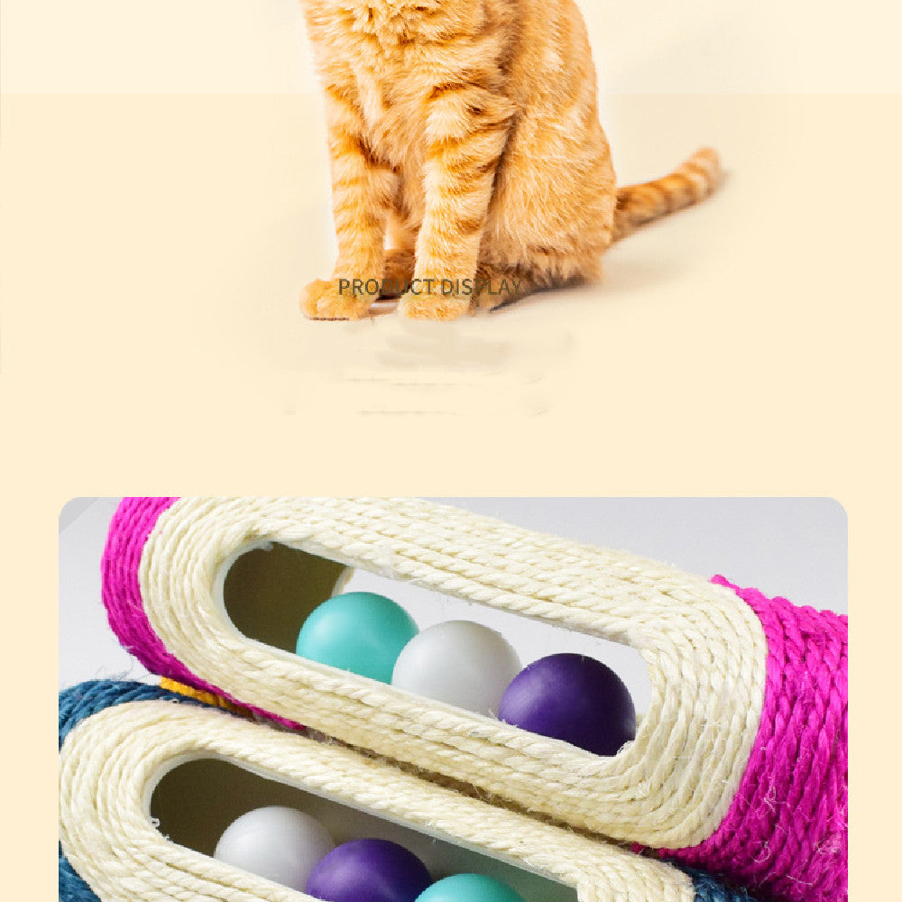 Long Sisal Drum Cat Toys Three - The Pet Supply Store 