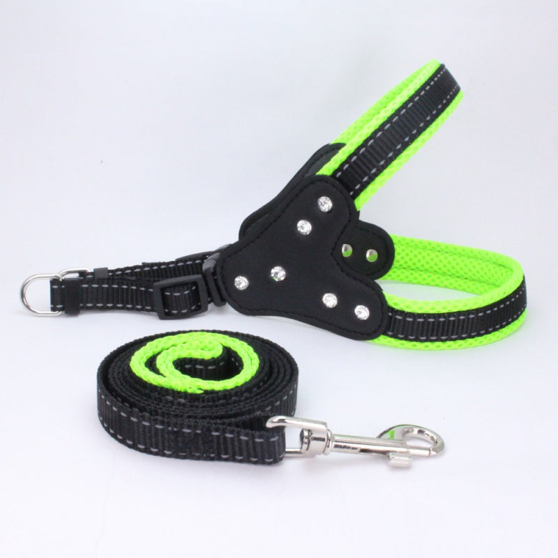 Dog chest back triangle chest strap - The Pet Supply Store 