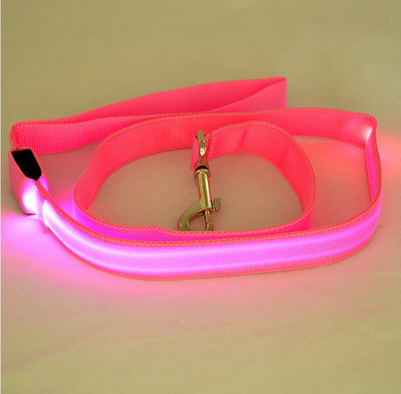 Glowing Pet Leash Glowing Dog LED - The Pet Supply Store 