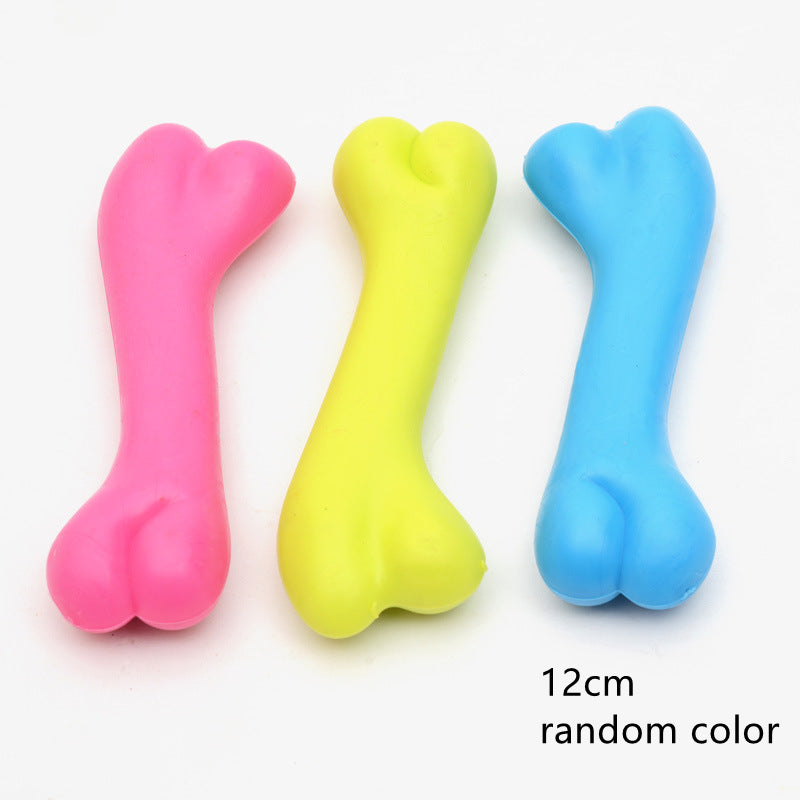 Pet Toys, Rubber Bite Resistant Toys, High Quality Dog Bone Type - The Pet Supply Store 