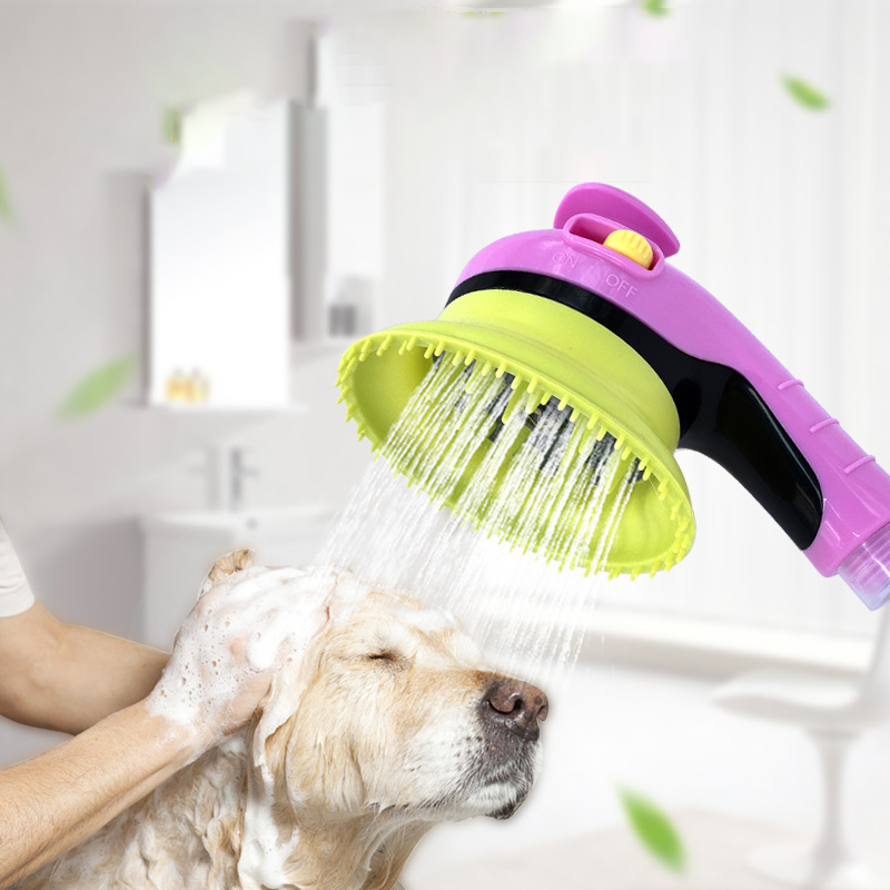 Pet Shower Kit Cat and Dog Shower Head Dog Shower Kit Brush Massage Kit Pet Kit - The Pet Supply Store 