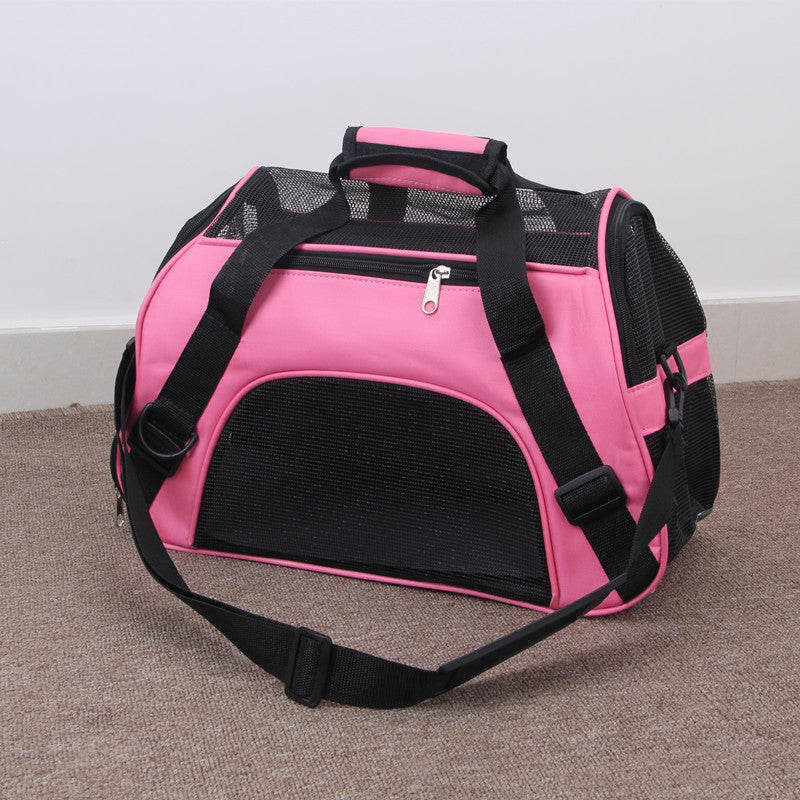 Portable Pet Mesh Carrier Bag Pet Travel Bags - The Pet Supply Store 