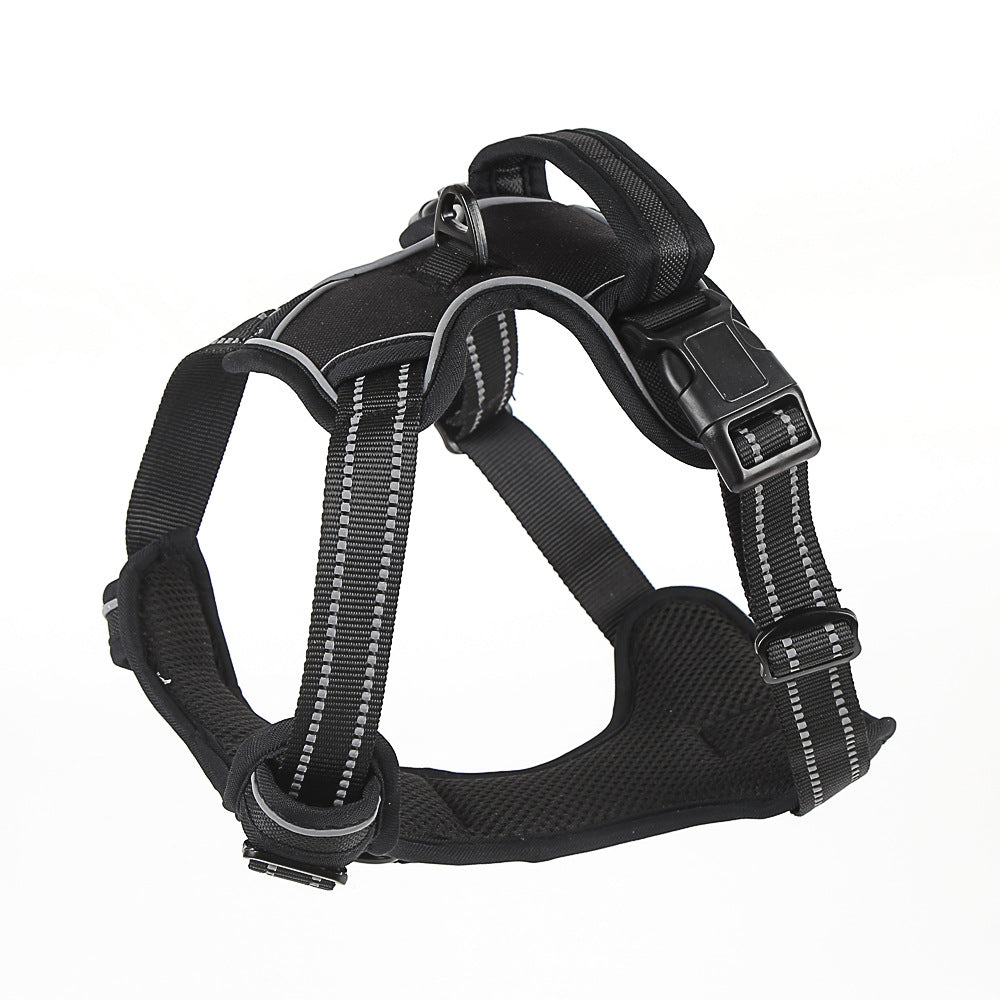 Dog Harness No Pull Breathable Reflective Pet Harness Vest - The Pet Supply Store 