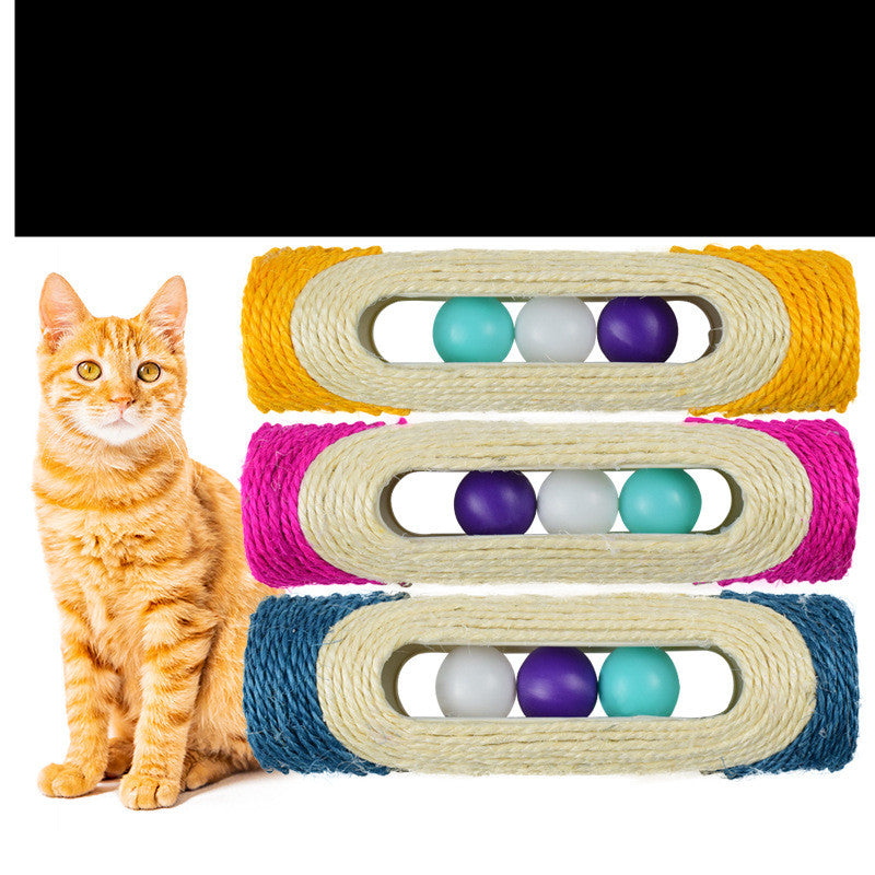 Long Sisal Drum Cat Toys Three - The Pet Supply Store 