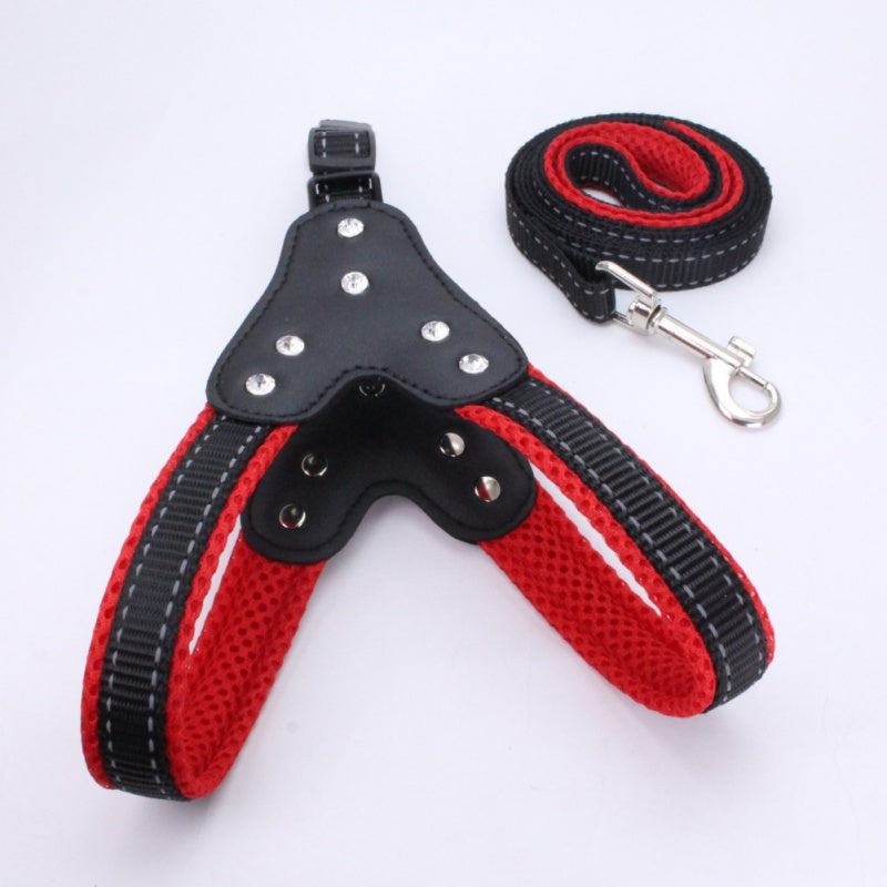 Dog chest back triangle chest strap - The Pet Supply Store 