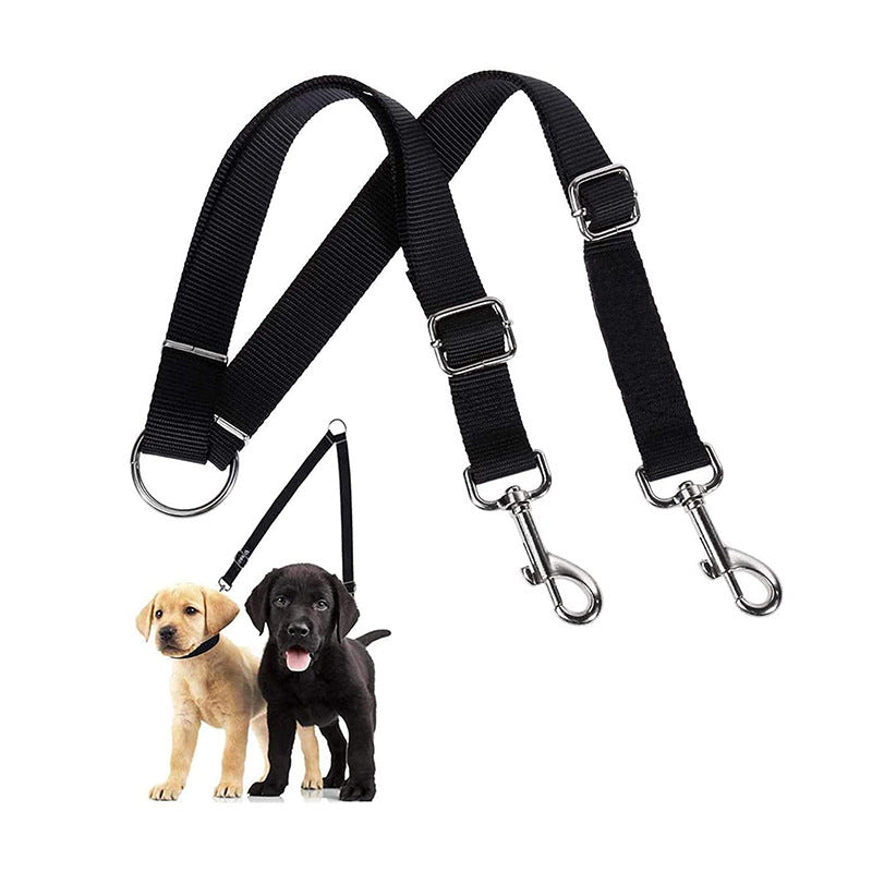 Multipurpose Pet Dual Headed Dog Leash - The Pet Supply Store 