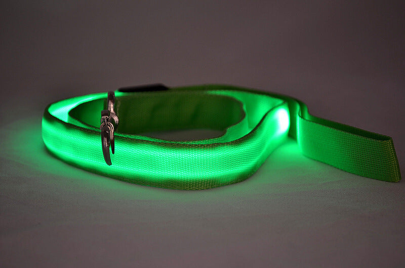 Glowing Pet Leash Glowing Dog LED - The Pet Supply Store 