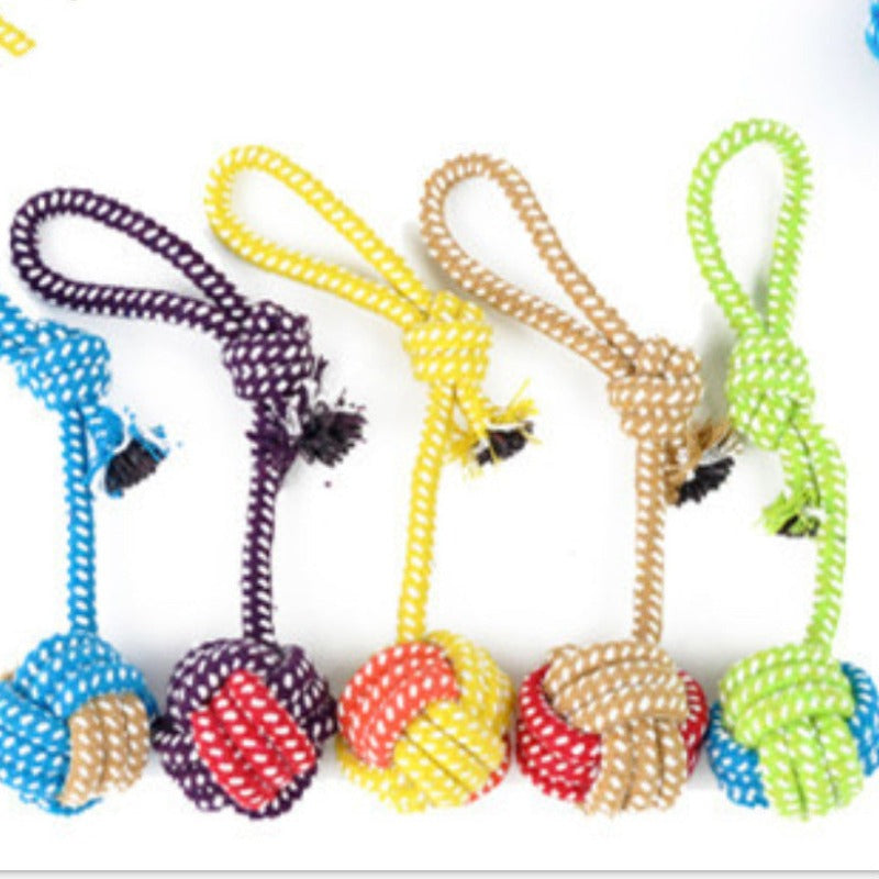 Hand - knitted dog - leash toys - The Pet Supply Store 