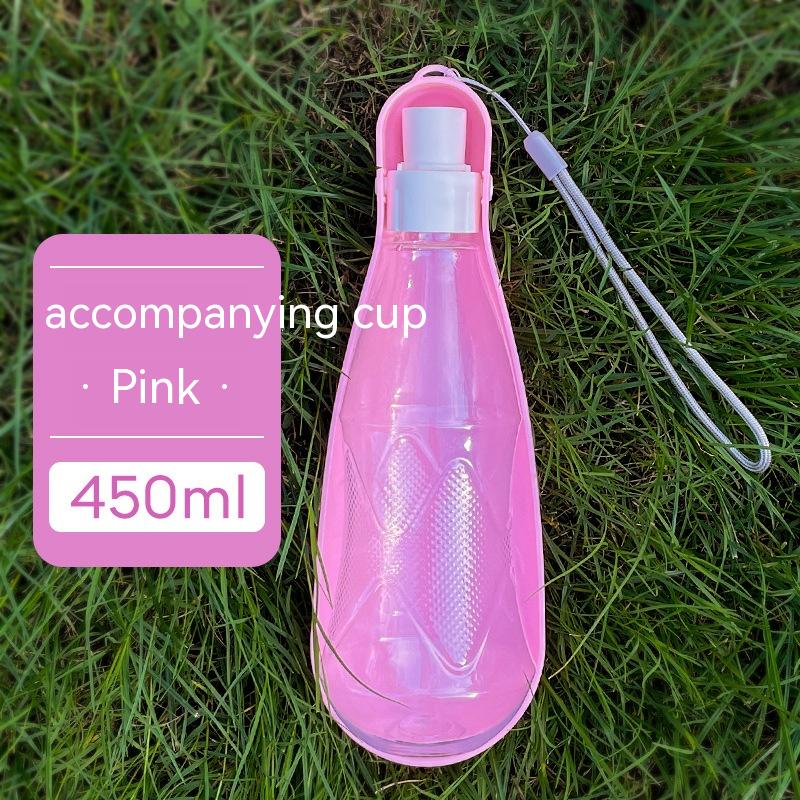 Pet Water Cup Outdoor Portable Folding Dog Water Bottle 550ml Large Capacity Medium To Large Dog Drinking Bottle - The Pet Supply Store 