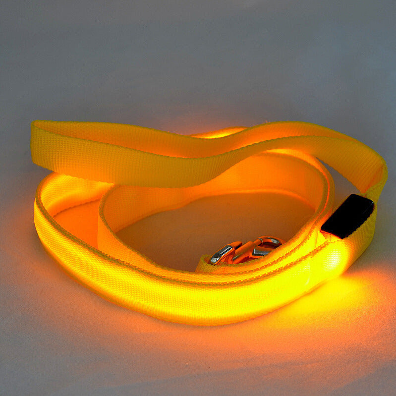 Glowing Pet Leash Glowing Dog LED - The Pet Supply Store 