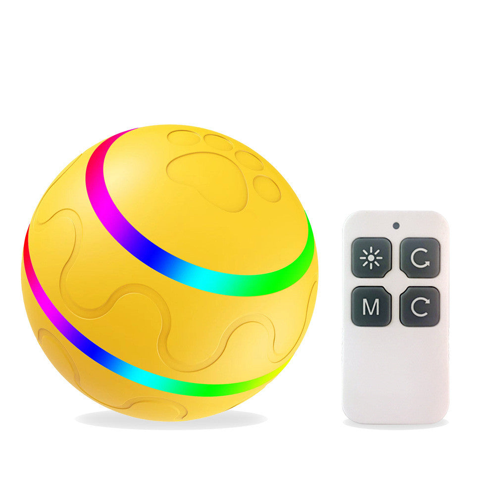 Pet New Cat Wicked Ball Toy Intelligent Ball USB Cat Toys Self Rotating Ball Automatic Rotation Ball - The Pet Supply Store 