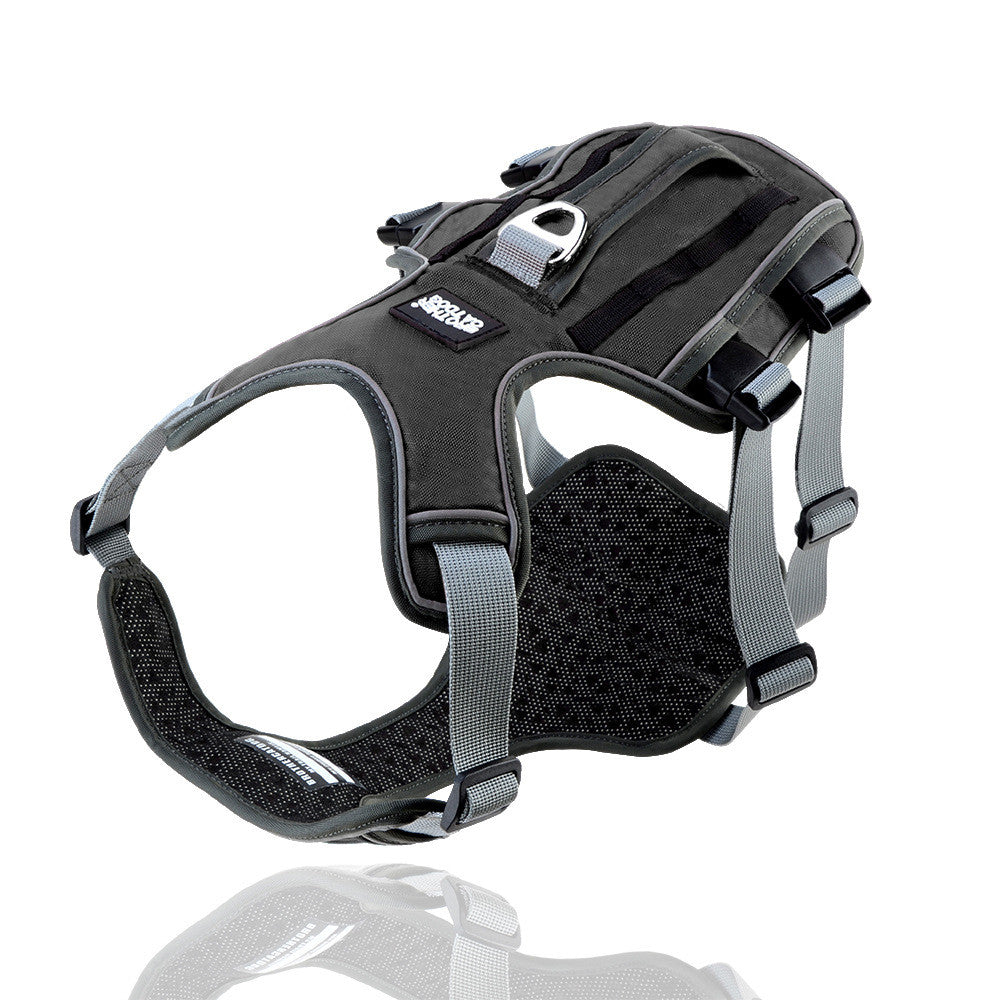 Reflective And Breathable Pet Chest Harness Vest Type Traction Rope - The Pet Supply Store 