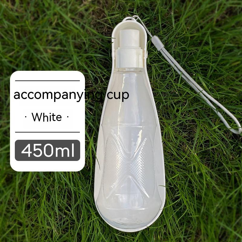 Pet Water Cup Outdoor Portable Folding Dog Water Bottle 550ml Large Capacity Medium To Large Dog Drinking Bottle - The Pet Supply Store 