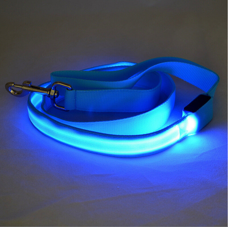 Glowing Pet Leash Glowing Dog LED - The Pet Supply Store 